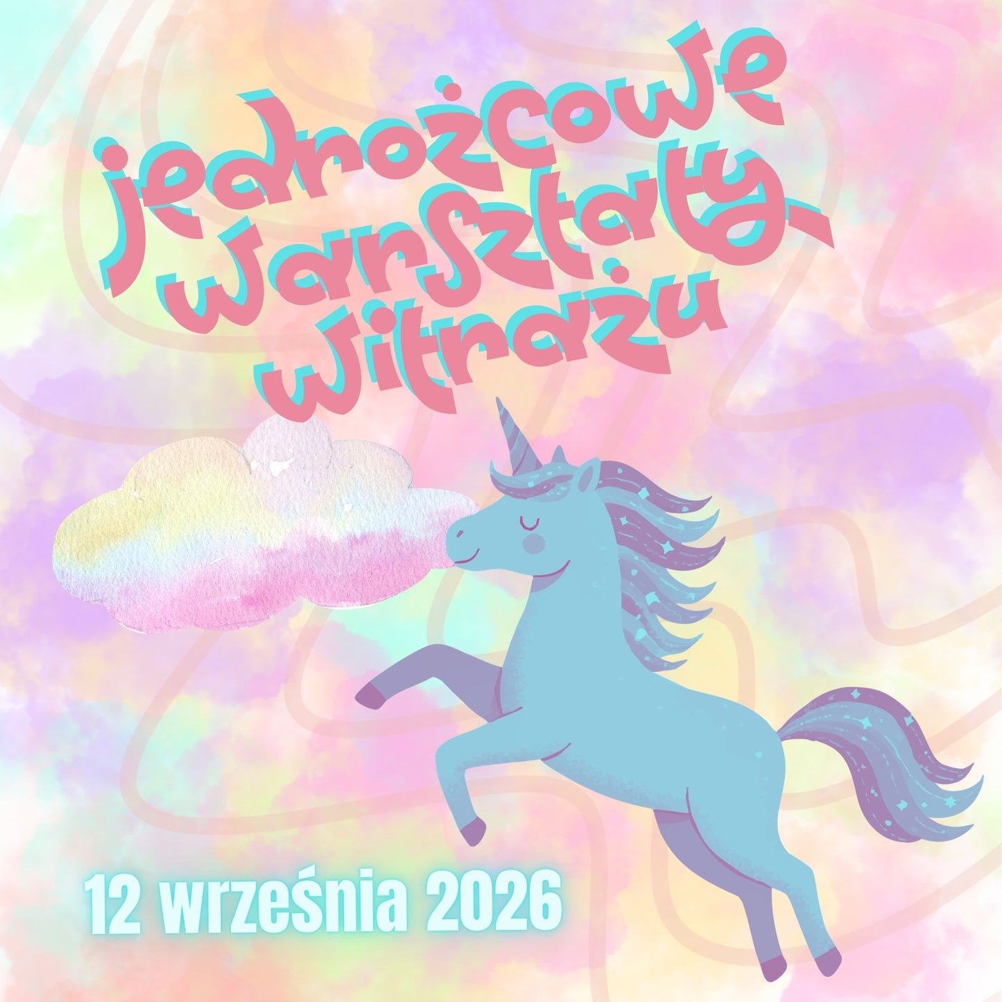 Jednorożcowe warsztaty witrażu - sobota 12.09.2026